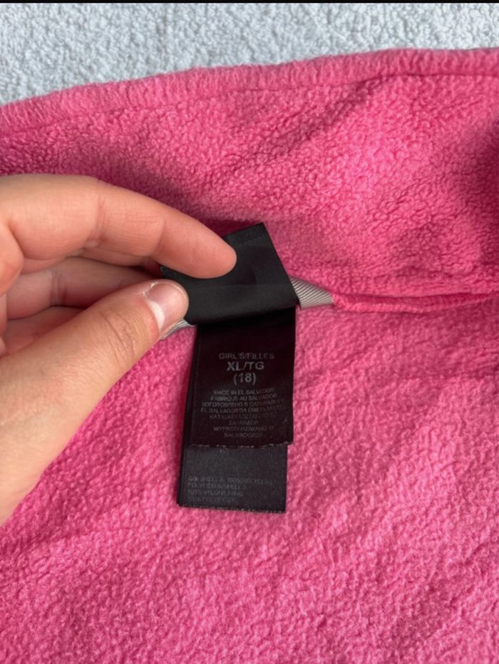 Polaire the north face logo brodé - taille XL - photo numéro 5