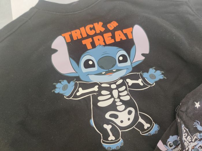 Ensemble sweat et Disney Stitch Halloween Taille 36 mois - photo numéro 2
