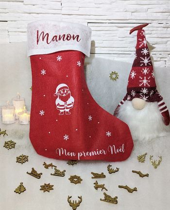 Botte de Noël personnalisée