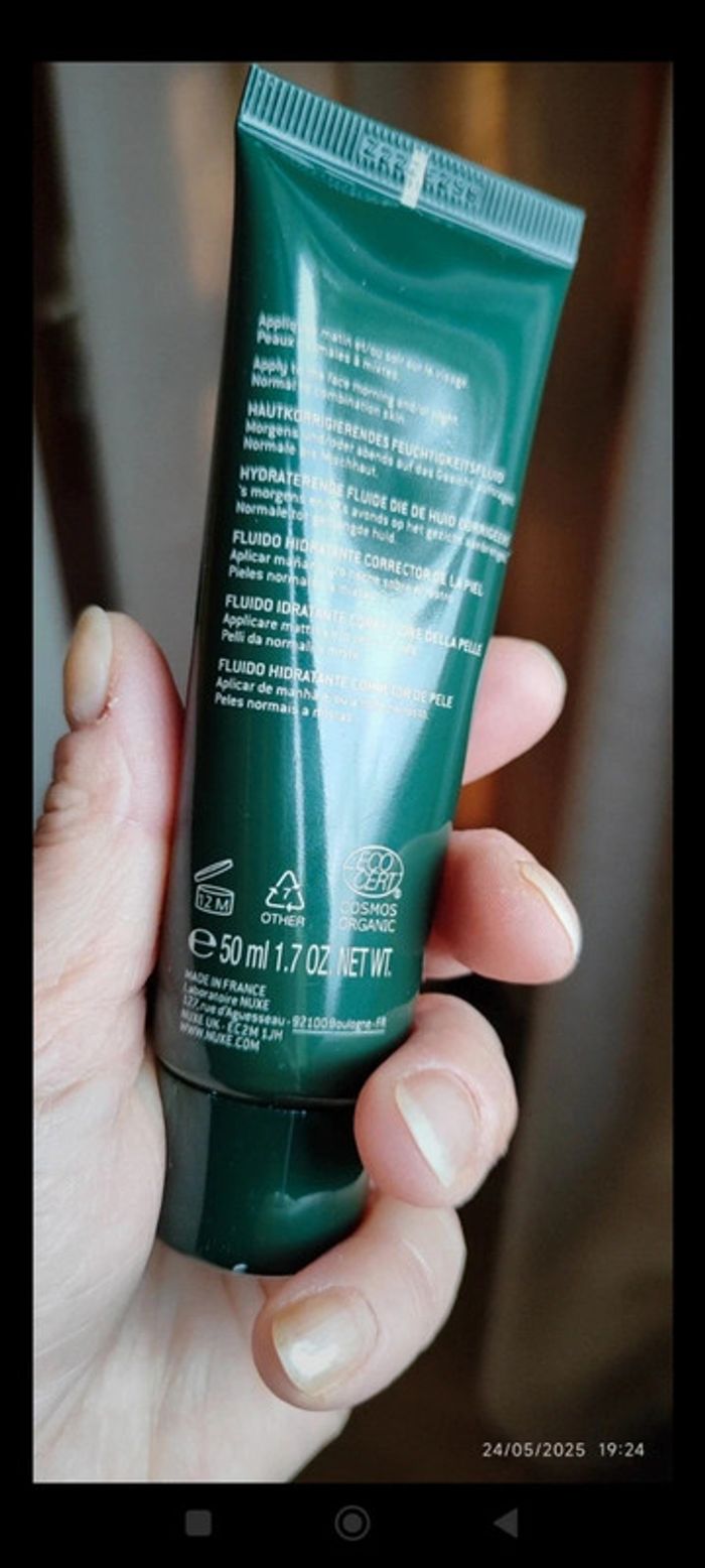 Nuxe Bio Organic
Fluide Hydratant Correcteur de Peau 50ml - photo numéro 7