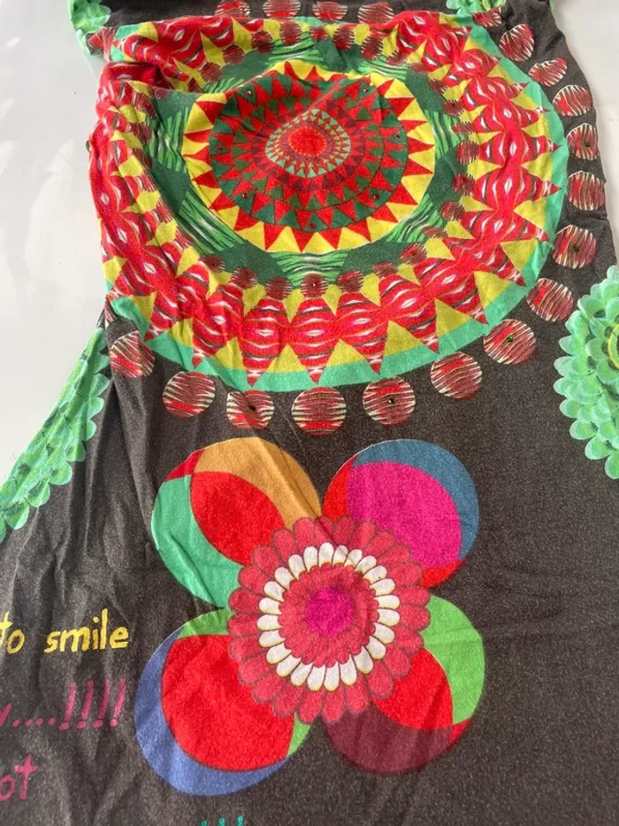 T-shirt tunique Desigual M - photo numéro 2