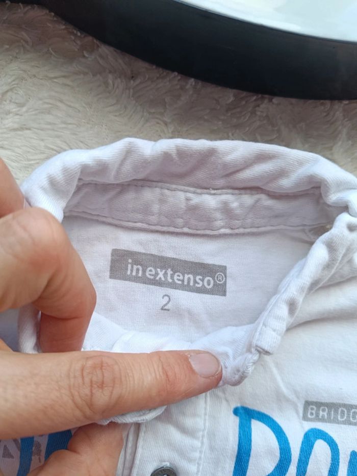 Polo manches courtes Garçon 2 ans London In Extenso 100% coton - photo numéro 5