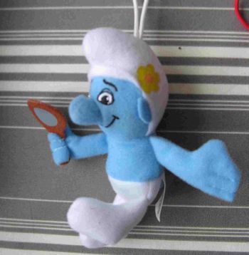 schtroumpf mini peluche