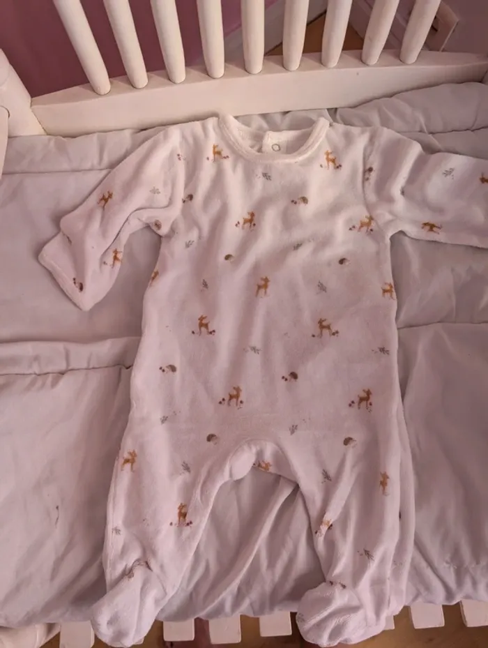 Pyjama dessin forêt