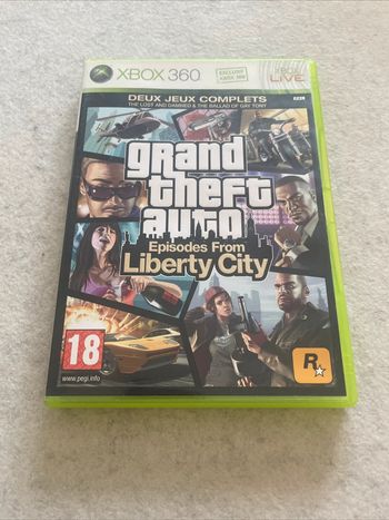 Grand Theft Auto episodes From Liberty City Jeu XBOX 360 FR