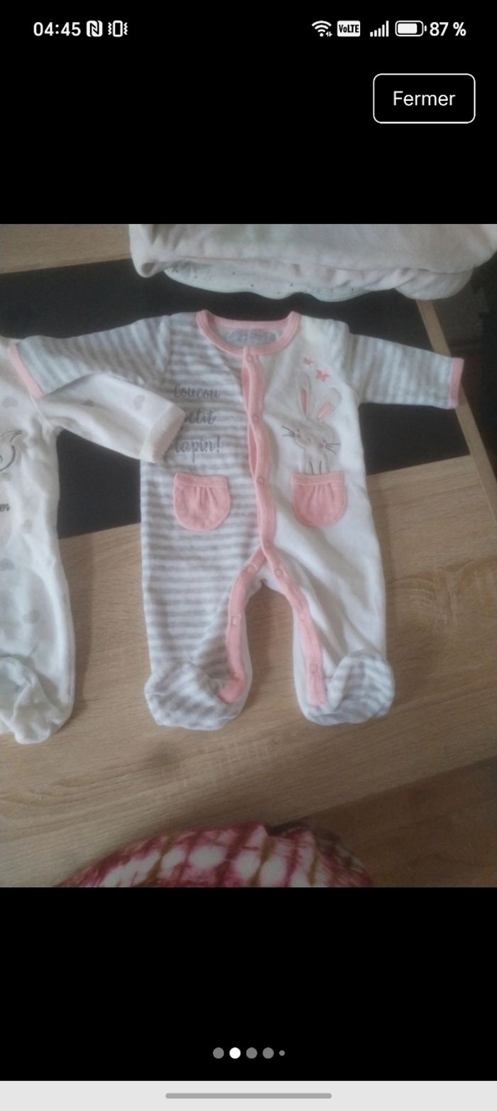 Lot 1mois fille - photo numéro 2