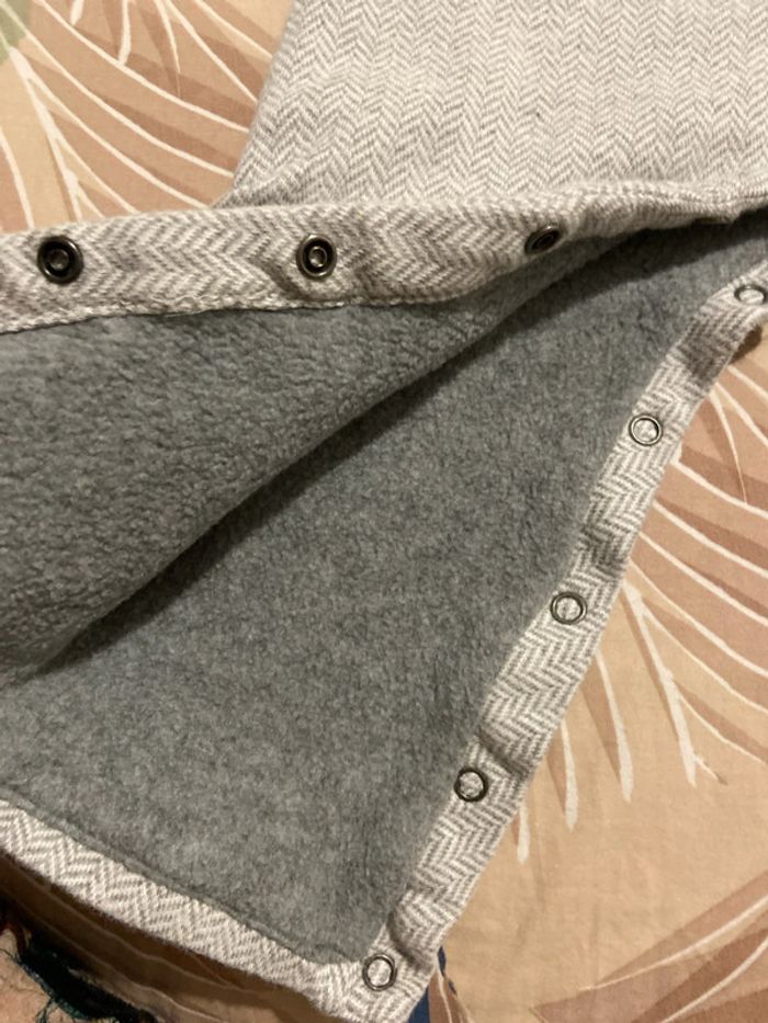 Salopette chaude doublée polaire - photo numéro 3