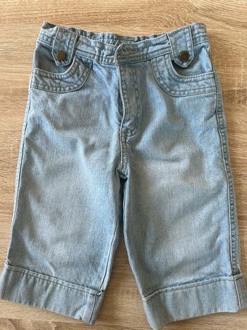 Pantacourt en jeans