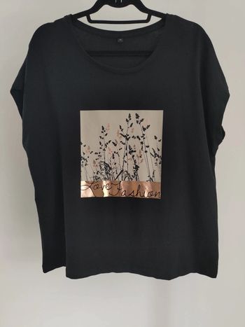 Ma Boutique Plus t-shirt noir T5