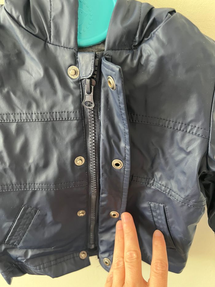 Imperméable bleu marine - photo numéro 9