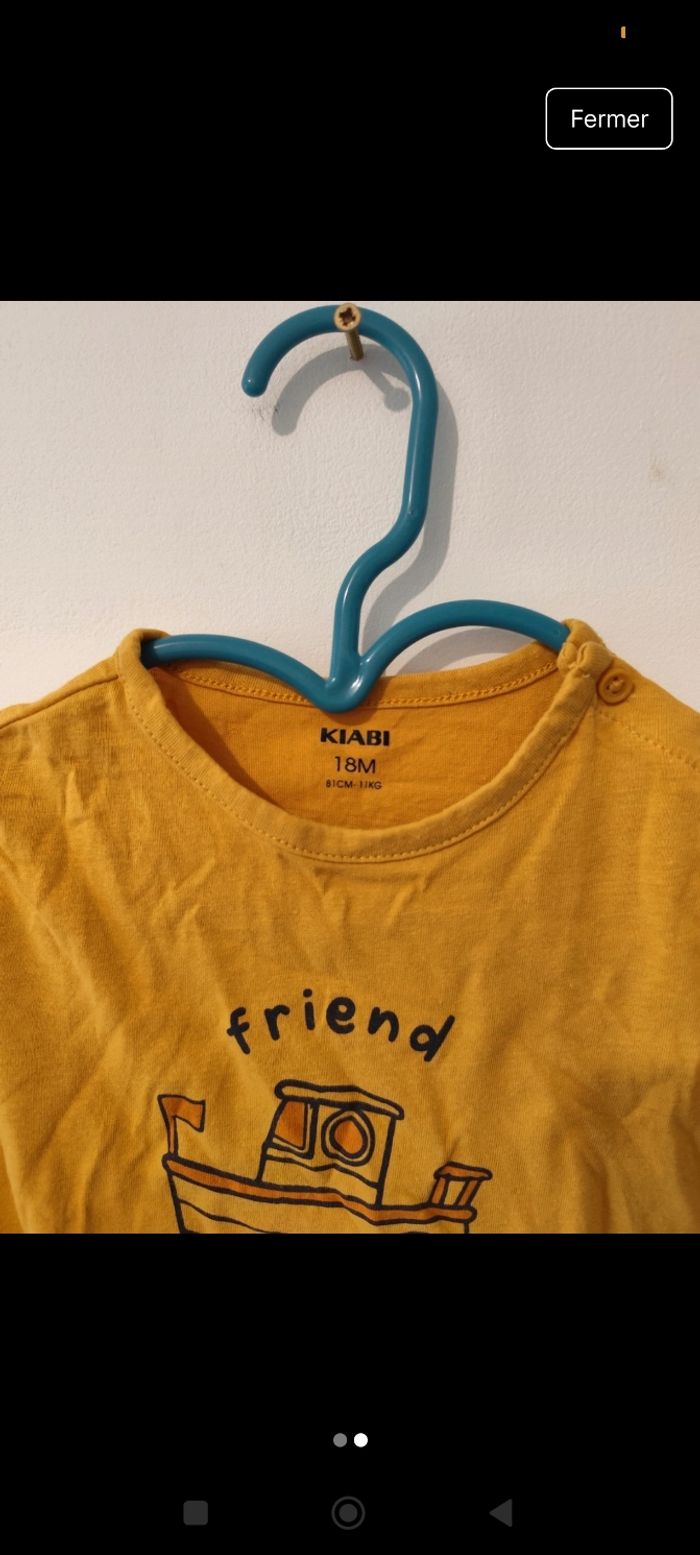 T-shirt 18 mois - photo numéro 2