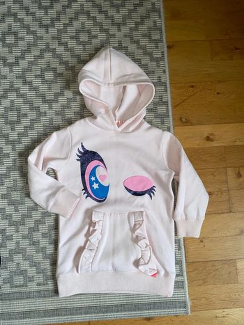 robe sweat à capucheétat neuf Billieblush