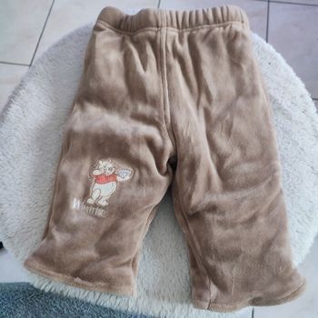 Pantalon fourré 1/3mois Winnie l'ourson Disney