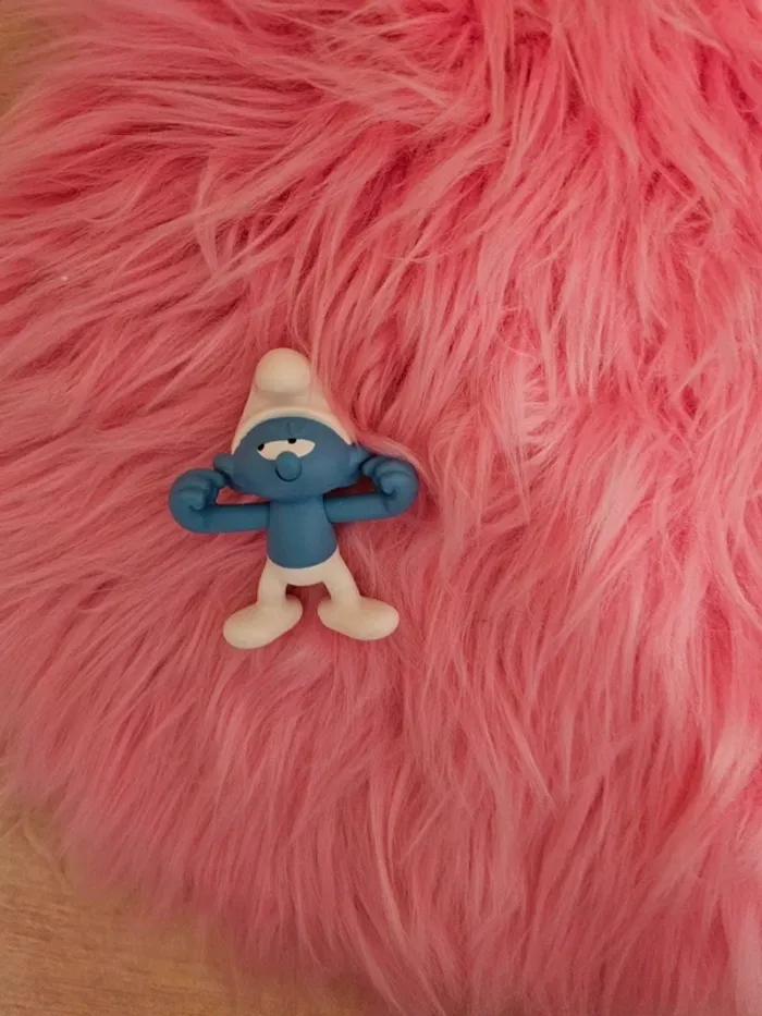 Schtroumpf grognon figurine Mc Donald 2018 Occasion - photo numéro 3