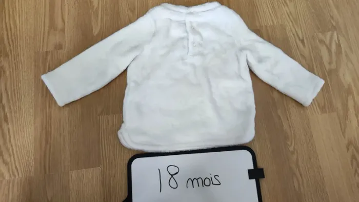 pull en pilou taille 18 mois 80 cm - photo numéro 7