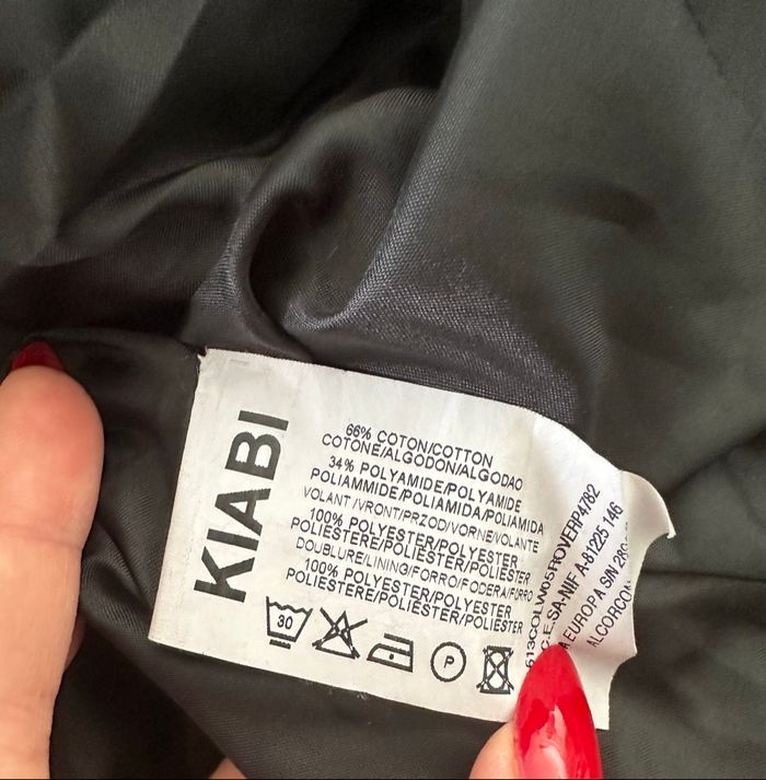 Robe longue à rayures cyberpunk Y2K Kiabi T36/38 S/M - photo numéro 9