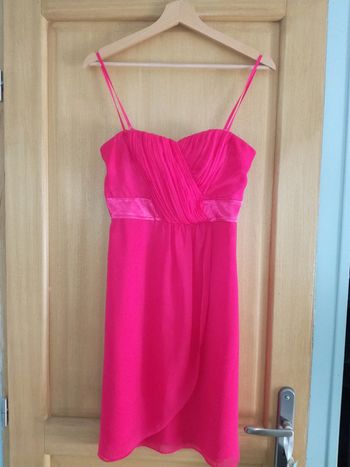 Robe rose bustier ou bretelles