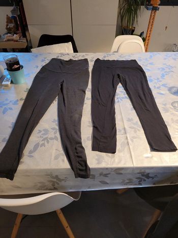 2 fuseau kiabi 38.40 maternite