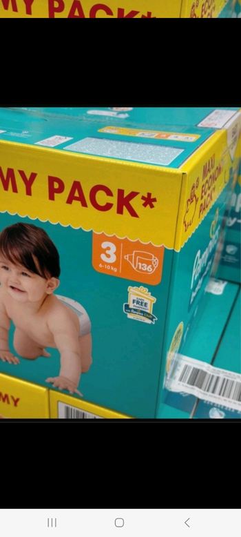 Pampers taille 3