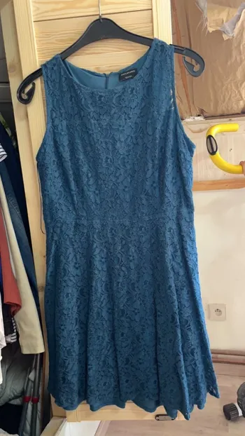 Robe bleu canard