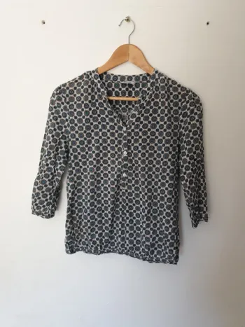 Blouse motifs bohème A1237