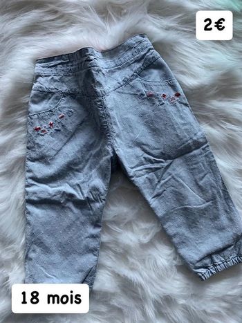 Jean fille 18 mois