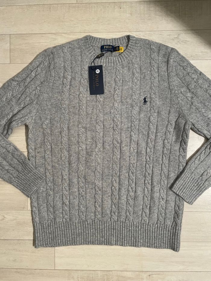 Gilet torsadé Ralph Lauren