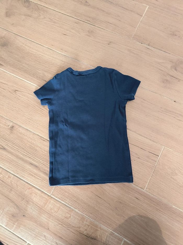 T-shirt bleu marine - photo numéro 3