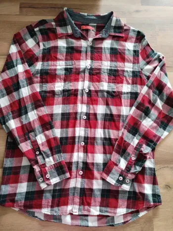 Chemise à carreaux homme taille 40 Tissaia