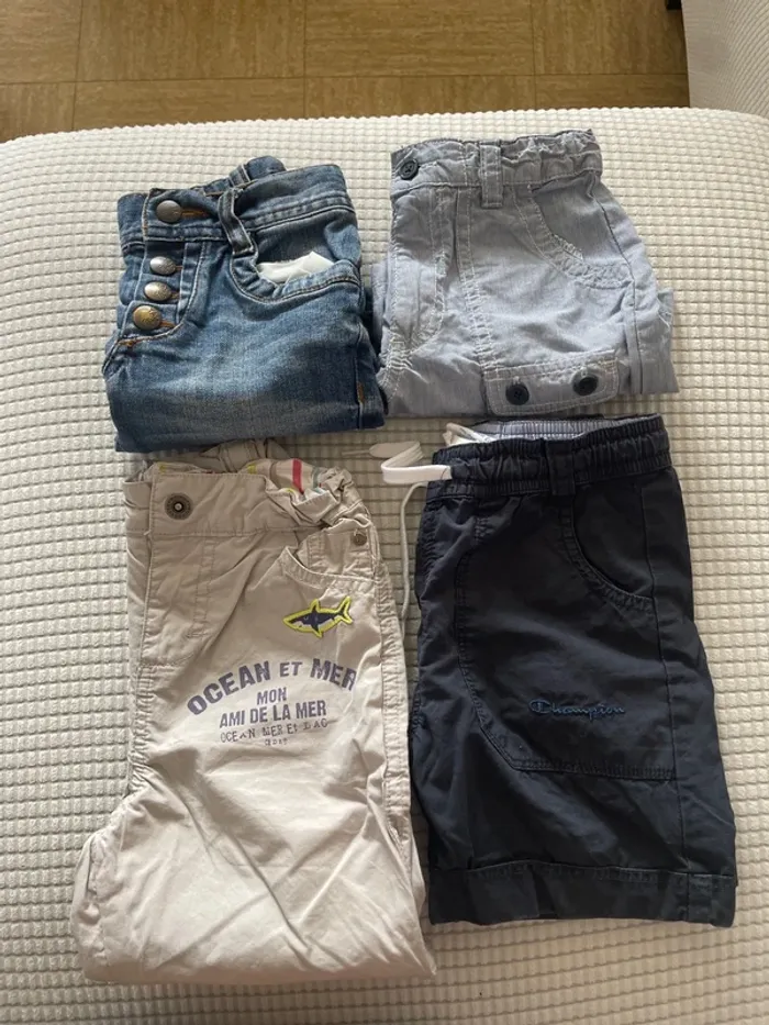 Lot short 24 mois
