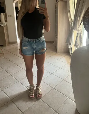 Short en jean Zara