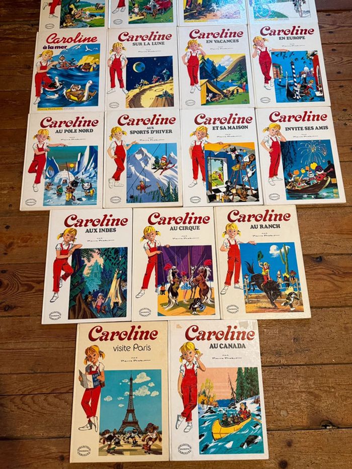 Lot rarissime Intégrale Collection complète livres Caroline grands albums Hachette anciens - photo numéro 2