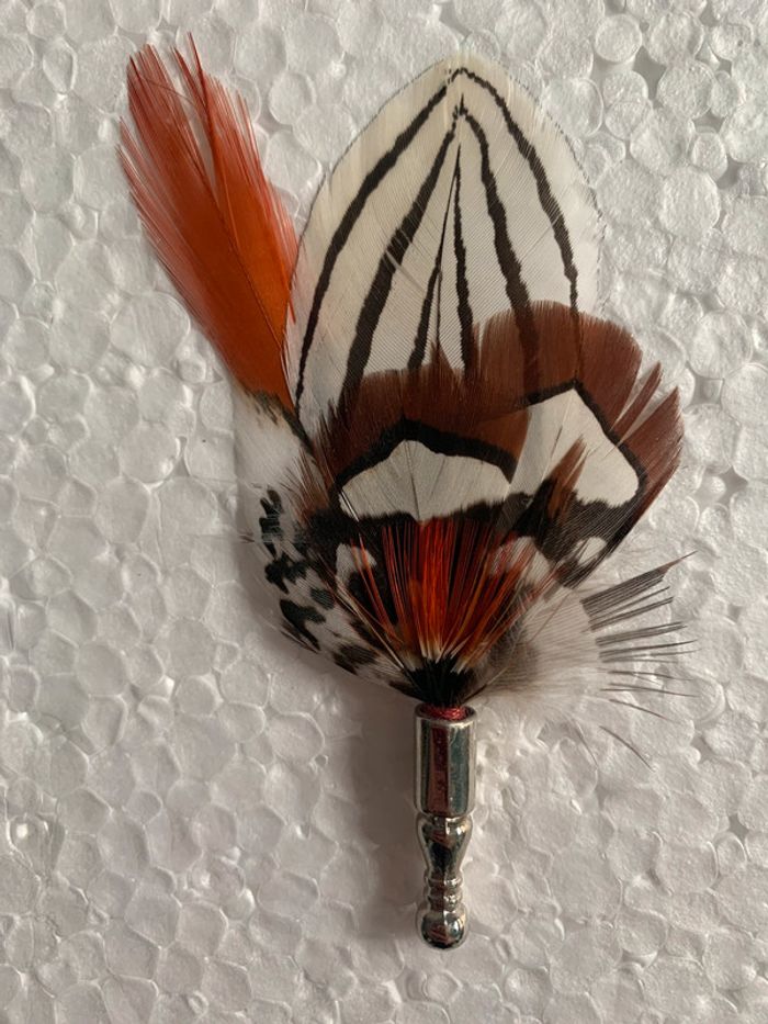 Broches en plumes. - photo numéro 9