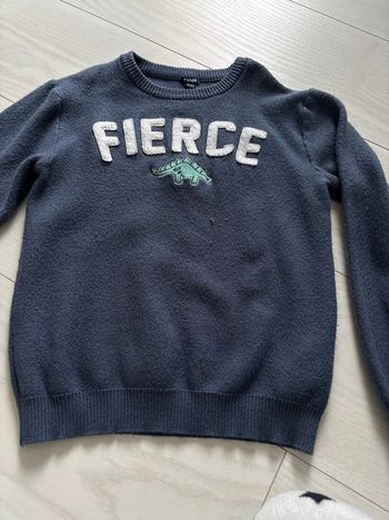 Pull avec dinosaure