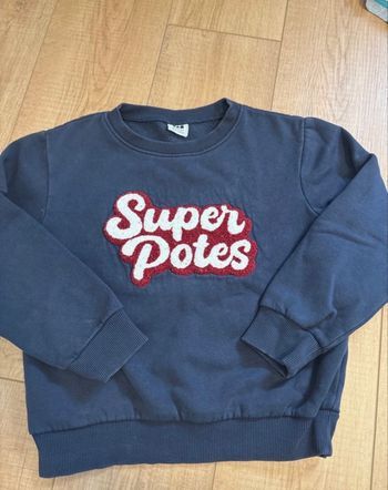 Pull enfant tape à l'œil super potes 8 ans