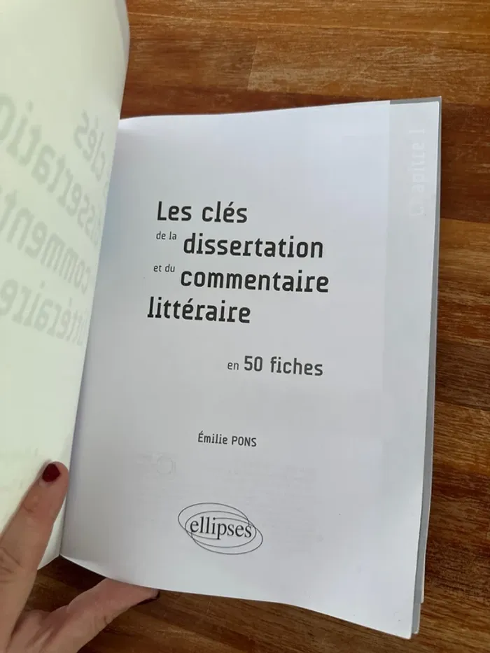 Livre les clés de la dissertation et du commentaire littéraire - photo numéro 4