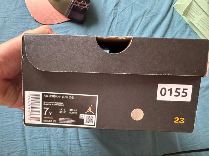 Air Jordan 1 Low GS Pinksicle – Taille 40 – Neuve avec boîte - photo numéro 3