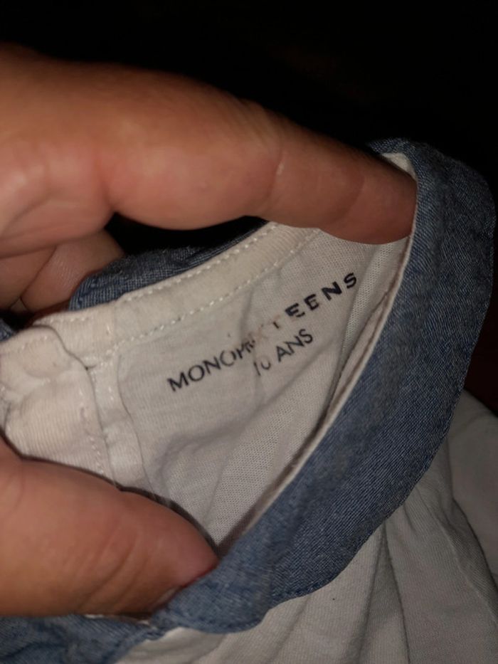 Haut col Claudine 10 ans - photo numéro 3