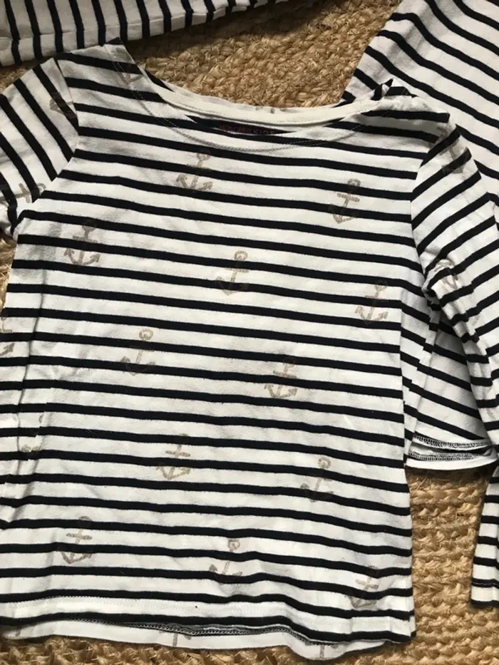 Tee shirt marinière - photo numéro 2