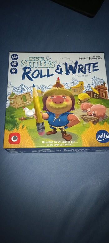 Jeu imperial settlers roll&write