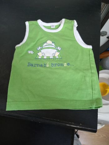 Tshirt/debardeur 3mois