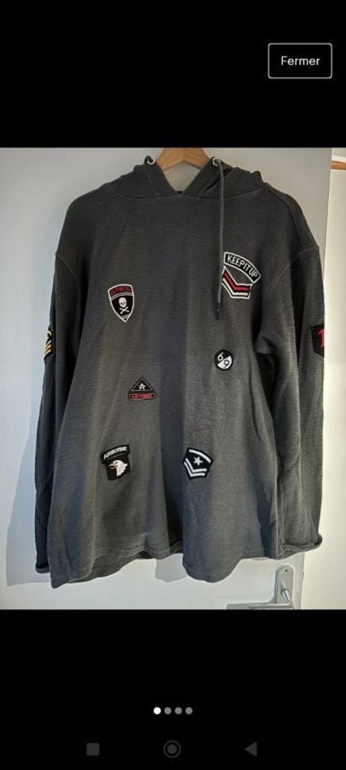 Sweat -shirt homme à capuche