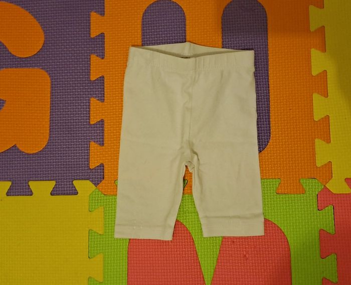Legging blanc, taille 6 mois (68 cm)