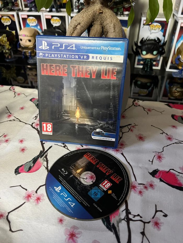 Jeu ps4 here they lie