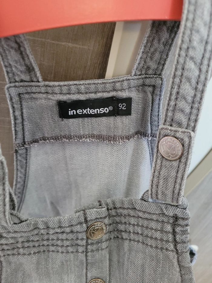 Salopette jupe en jean 2 ans - photo numéro 3