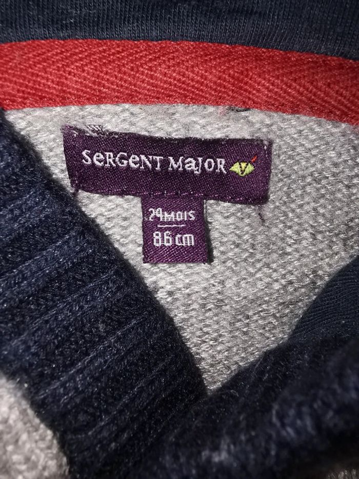 Veste garçon 24mois sergent major - photo numéro 3