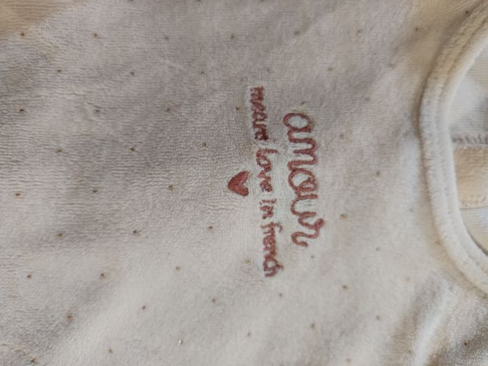 Pyjama amour 12 mois - photo numéro 2