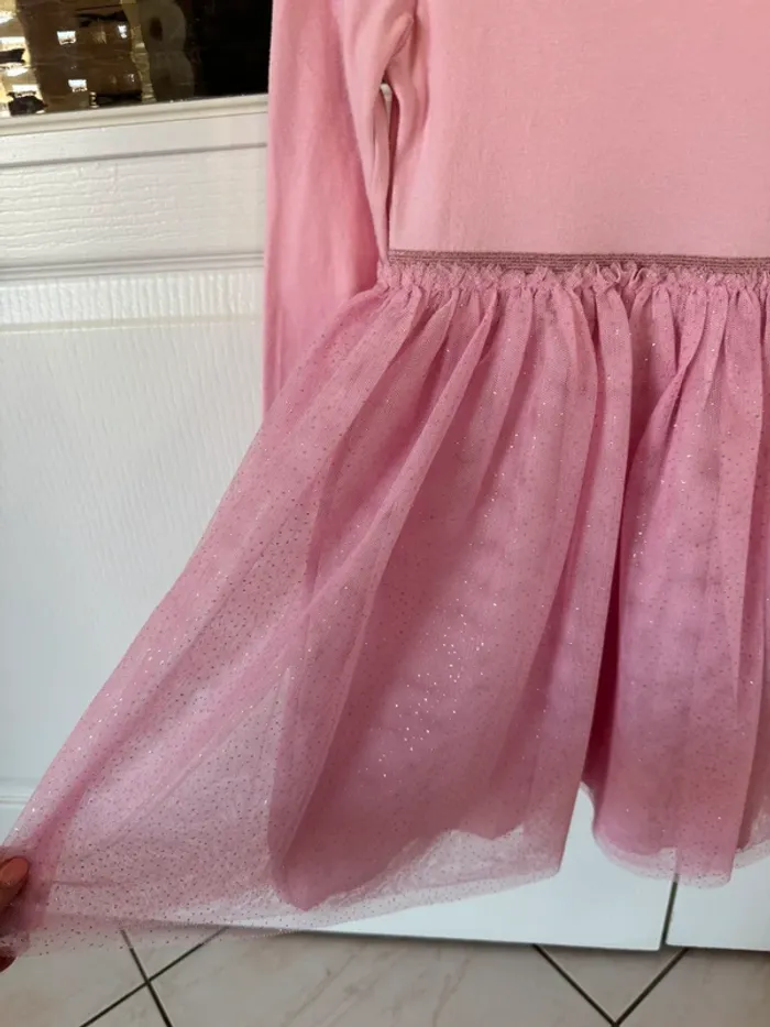 Robe manches longues pailletée Primark 6 ans en TBE - photo numéro 5