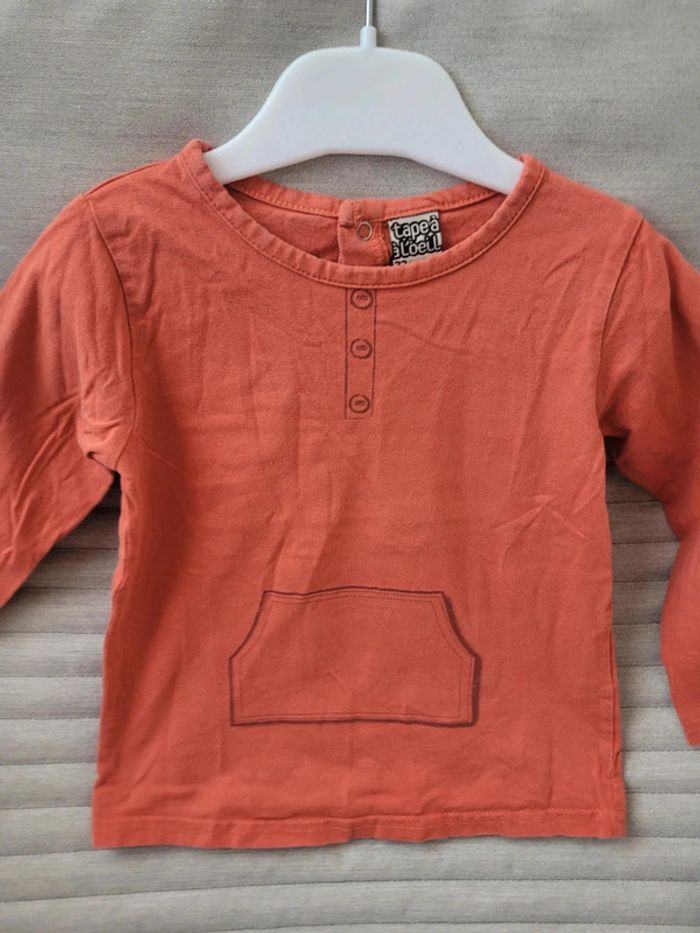 Tee shirt manches longues 23 mois - photo numéro 3