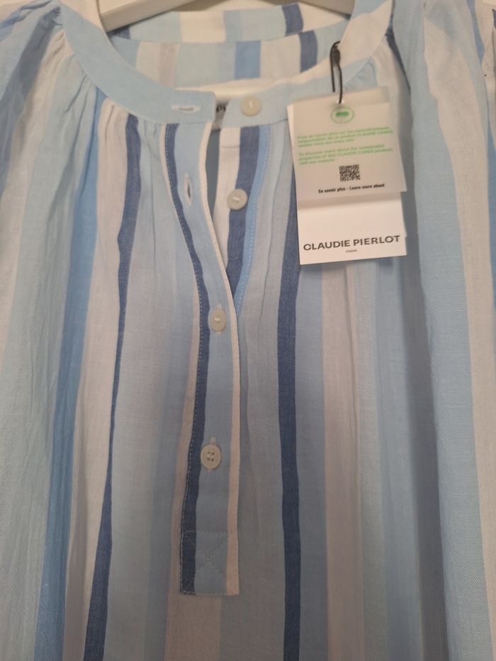 Blouse - 100% coton - multicolore -
Claudie Pierlot - photo numéro 2